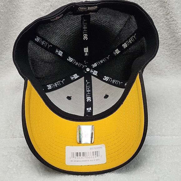 New Era 39Thirty Pittsburgh Steelers SCUBA Stretchfit Hats - New - Picture 6 of 9
